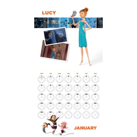 Despicable Me 3 Official 2018 Square Calendar Extra Image 2